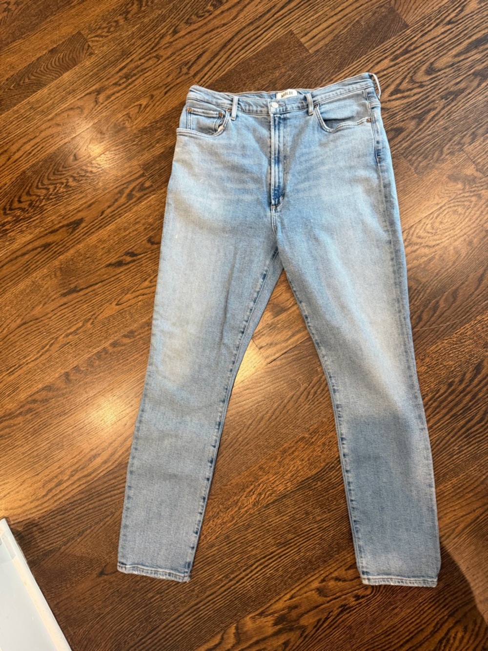 Agolde High Rise Pinch Waist size 33